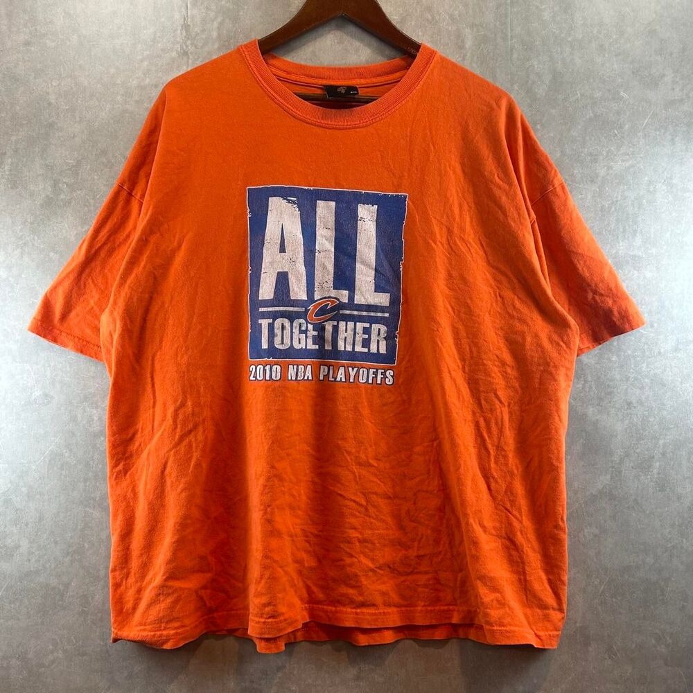Nba Men's Orange T-shirt